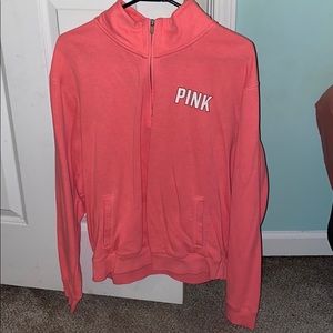 VS/PINK half zip up